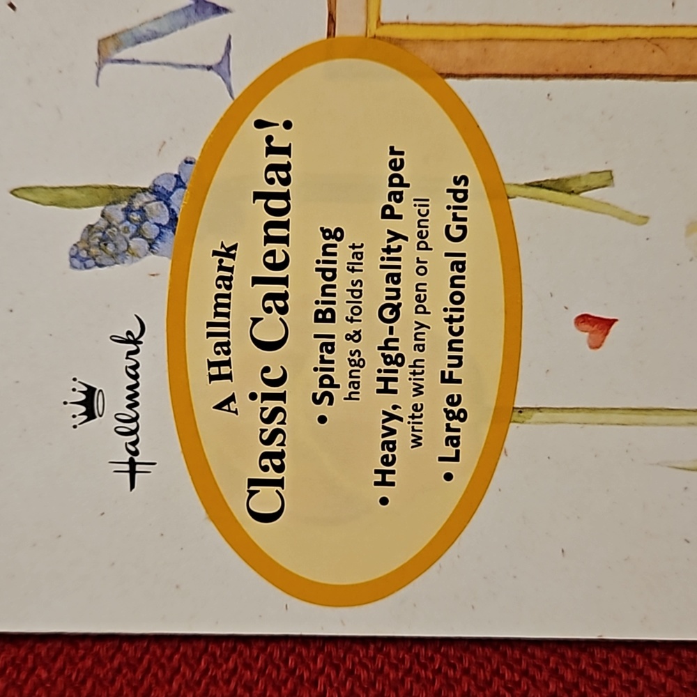 Marjolein Bastin Hallmark @2001 calendar UNUSED Nature's Sketchbook art craft - Picture 2 of 16
